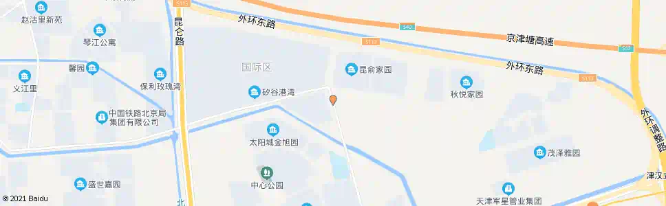天津满江东道_公交站地图_天津公交_妙搜公交查询2025