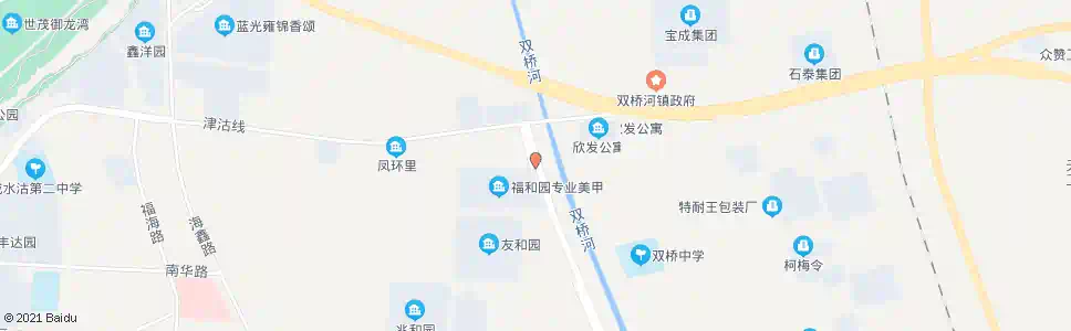 天津双桥河小学_公交站地图_天津公交_妙搜公交查询2025
