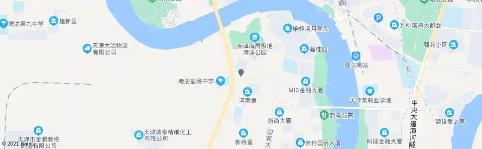 天津极地海洋世界_公交站地图_天津公交_妙搜公交查询2025