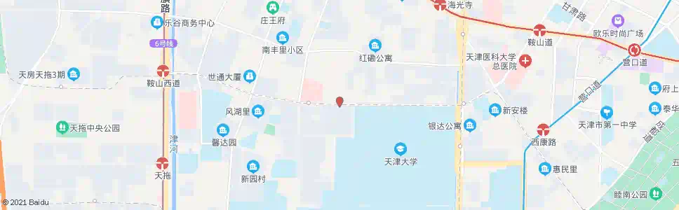 天津龙井里_公交站地图_天津公交_妙搜公交查询2025