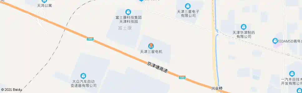 天津三星电机_公交站地图_天津公交_妙搜公交查询2025