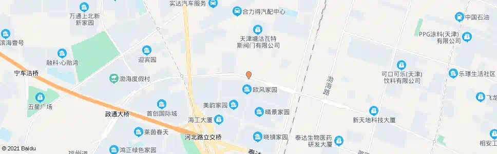 天津金江路_公交站地图_天津公交_妙搜公交查询2025