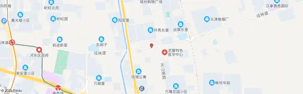 天津天山路_公交站地图_天津公交_妙搜公交查询2025