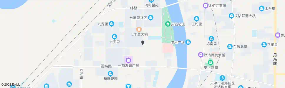 天津河西大楼超市_公交站地图_天津公交_妙搜公交查询2025