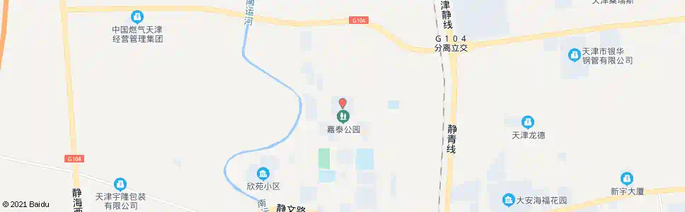 天津金城公寓_公交站地图_天津公交_妙搜公交查询2025