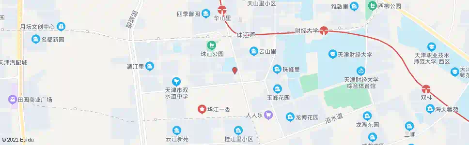 天津微山路双水道_公交站地图_天津公交_妙搜公交查询2025