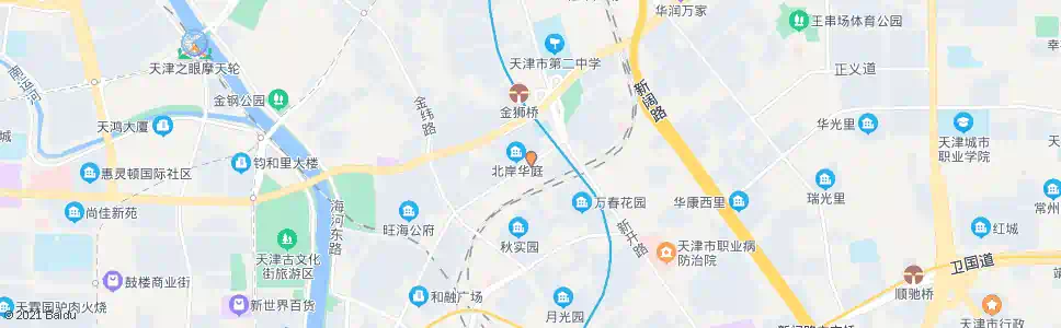 天津陈家沟_公交站地图_天津公交_妙搜公交查询2025