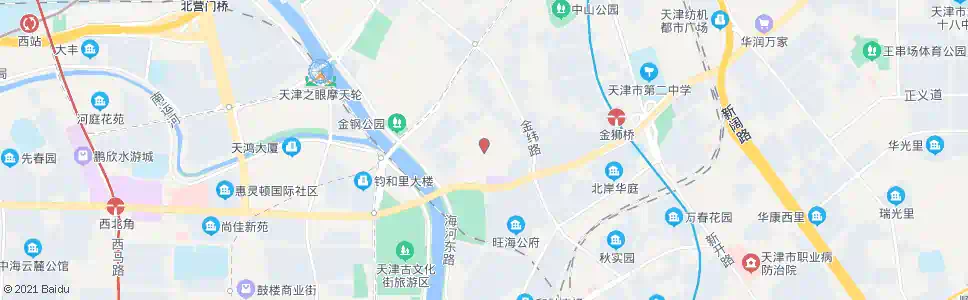天津金庭里_公交站地图_天津公交_妙搜公交查询2025