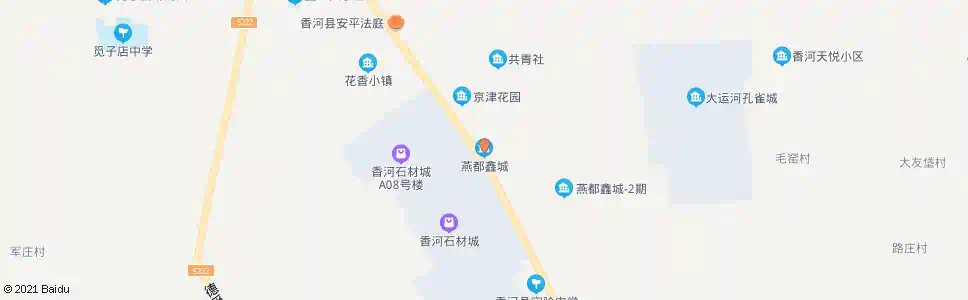 天津安平燕都鑫城_公交站地图_天津公交_妙搜公交查询2025