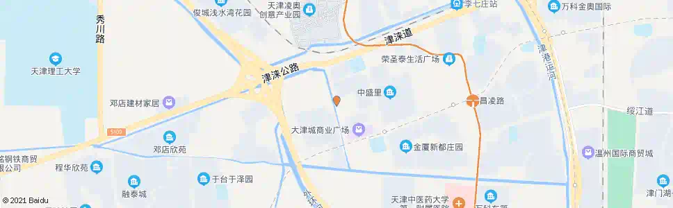 天津金丽花园_公交站地图_天津公交_妙搜公交查询2025