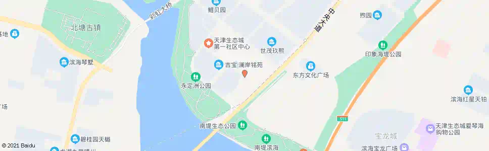 天津中新生态城永定洲公交站_公交站地图_天津公交_妙搜公交查询2025