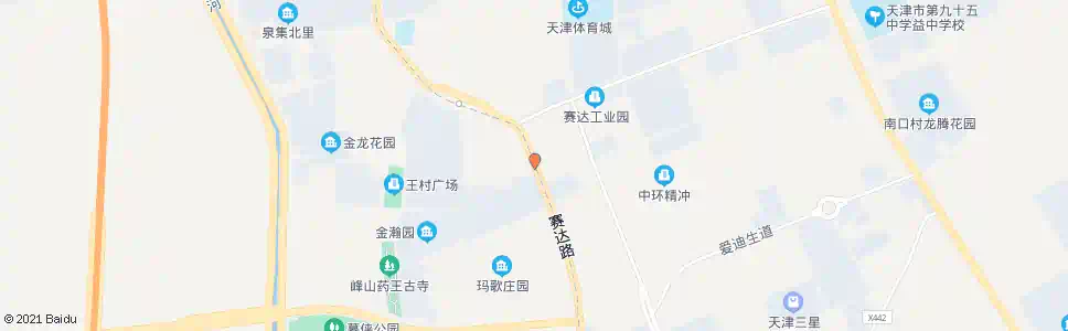 天津赛达路宏源道_公交站地图_天津公交_妙搜公交查询2025