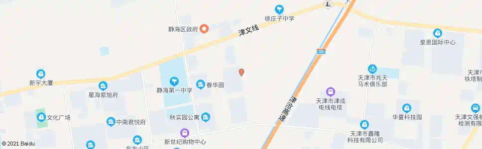天津夏泰园_公交站地图_天津公交_妙搜公交查询2025