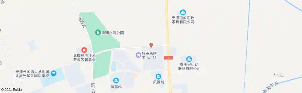 天津民安路_公交站地图_天津公交_妙搜公交查询2025