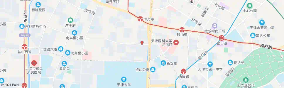 天津师北里_公交站地图_天津公交_妙搜公交查询2025