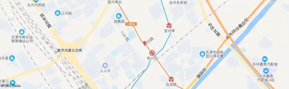 天津玉琢里_公交站地图_天津公交_妙搜公交查询2025