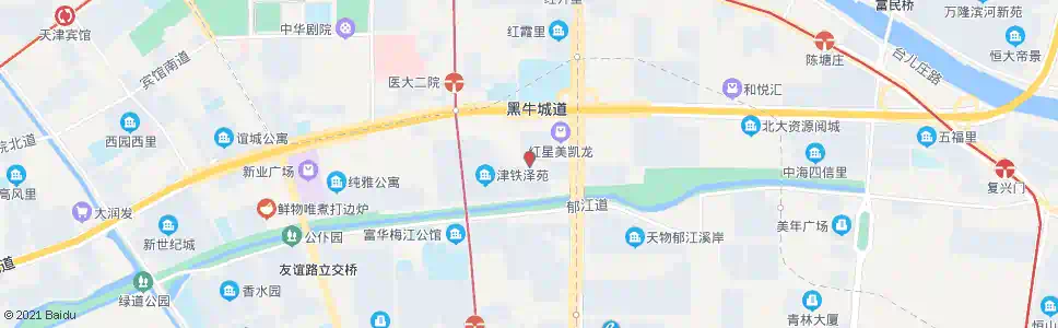 天津尖山宿舍_公交站地图_天津公交_妙搜公交查询2025