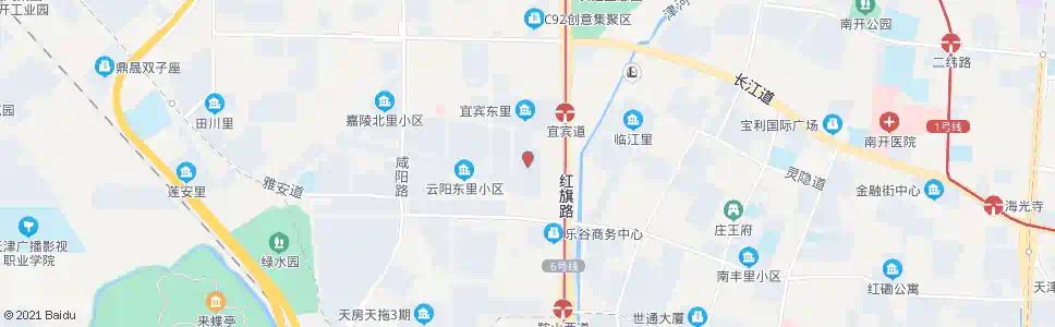 天津泊江东里_公交站地图_天津公交_妙搜公交查询2025