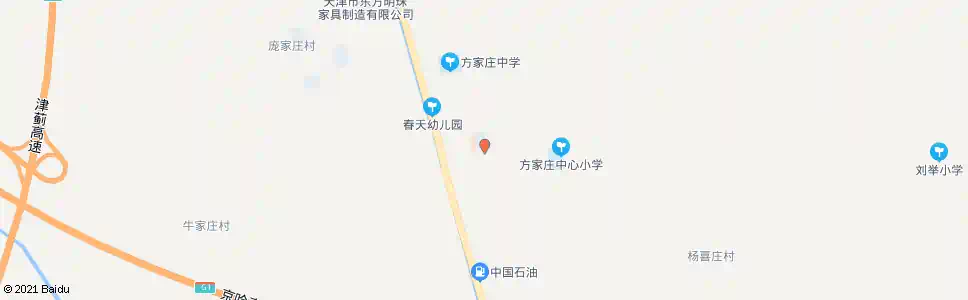 天津方家庄镇开发区_公交站地图_天津公交_妙搜公交查询2025