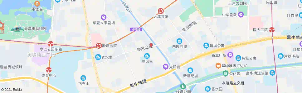 天津宾水南里_公交站地图_天津公交_妙搜公交查询2025