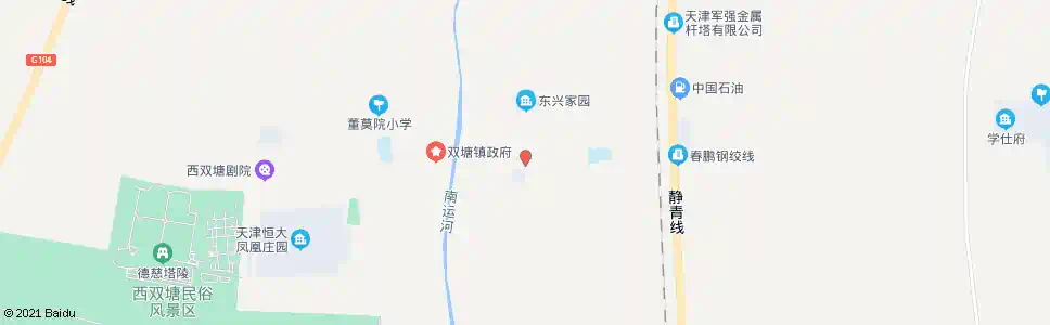 天津双塘派出所_公交站地图_天津公交_妙搜公交查询2025