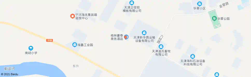 天津恒广科技园_公交站地图_天津公交_妙搜公交查询2025