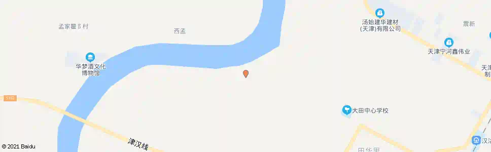 天津大田村委会_公交站地图_天津公交_妙搜公交查询2025