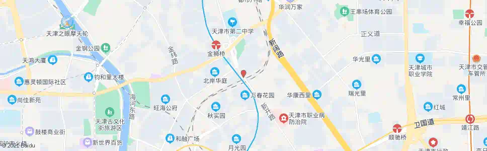 天津新开路_公交站地图_天津公交_妙搜公交查询2025