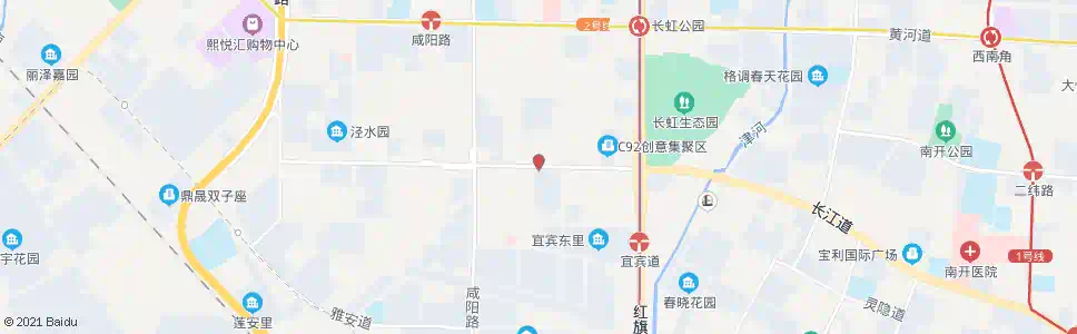 天津长江公寓_公交站地图_天津公交_妙搜公交查询2025