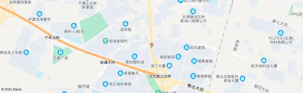 天津宝山道_公交站地图_天津公交_妙搜公交查询2025