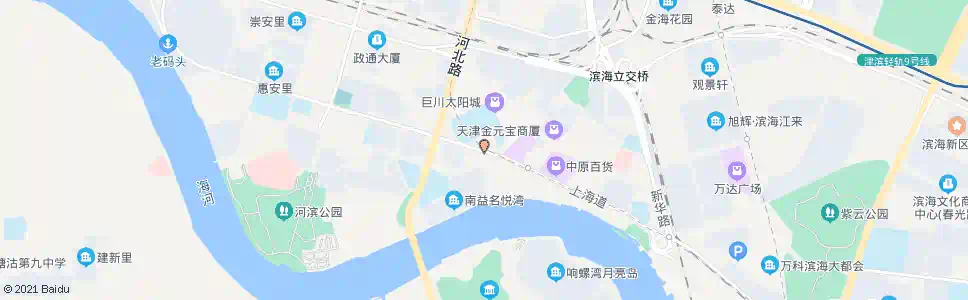 天津和平路临时站_公交站地图_天津公交_妙搜公交查询2025