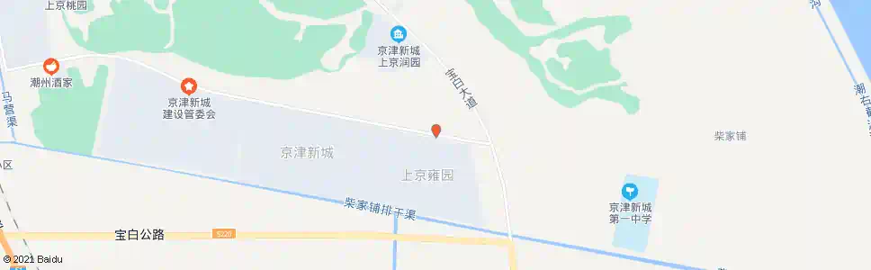 天津上京雍园_公交站地图_天津公交_妙搜公交查询2025