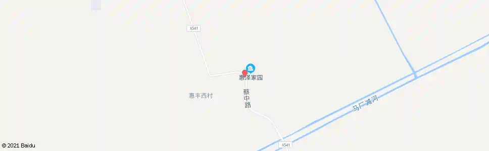 天津惠丰东村_公交站地图_天津公交_妙搜公交查询2025