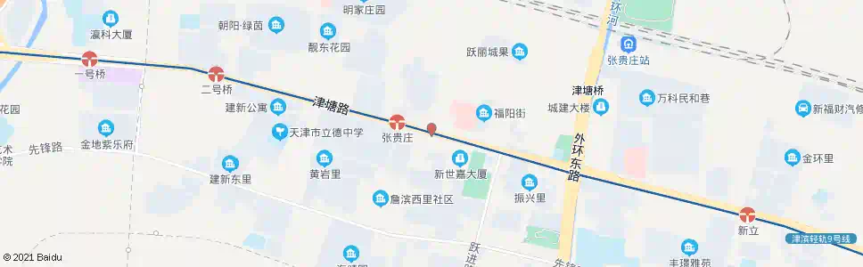 天津造纸宿舍_公交站地图_天津公交_妙搜公交查询2025