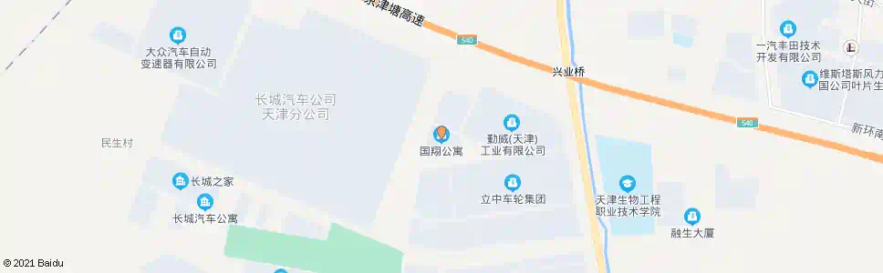 天津国翔公寓(睦宁一街支路)_公交站地图_天津公交_妙搜公交查询2025