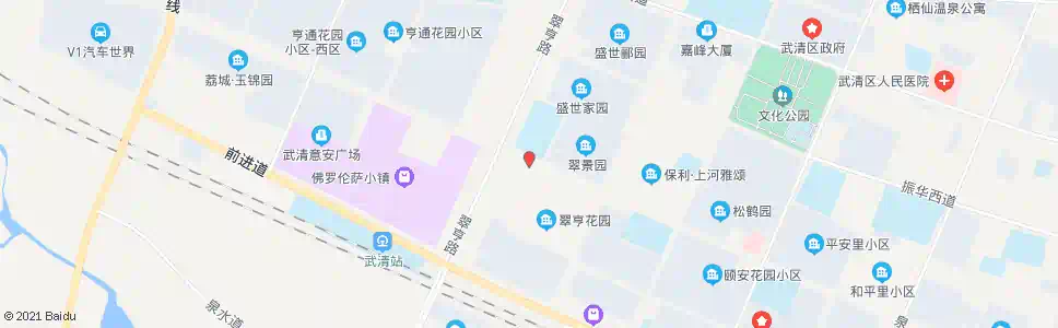 天津武清老干部局_公交站地图_天津公交_妙搜公交查询2025