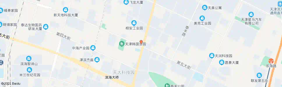天津开泰科技园_公交站地图_天津公交_妙搜公交查询2025