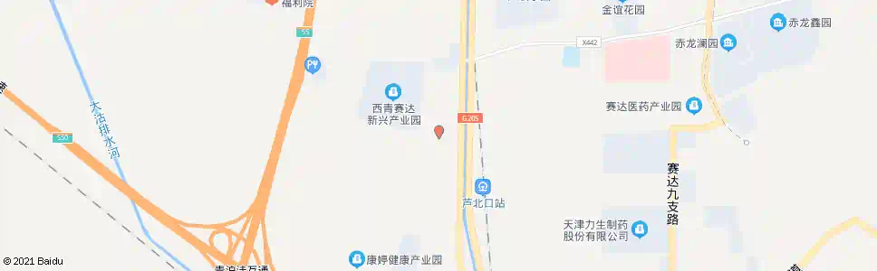 天津赛达新兴产业园公交站_公交站地图_天津公交_妙搜公交查询2025
