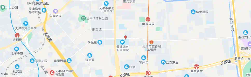 天津秀山花园_公交站地图_天津公交_妙搜公交查询2025