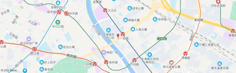 天津十一经路万隆大厦_公交站地图_天津公交_妙搜公交查询2025