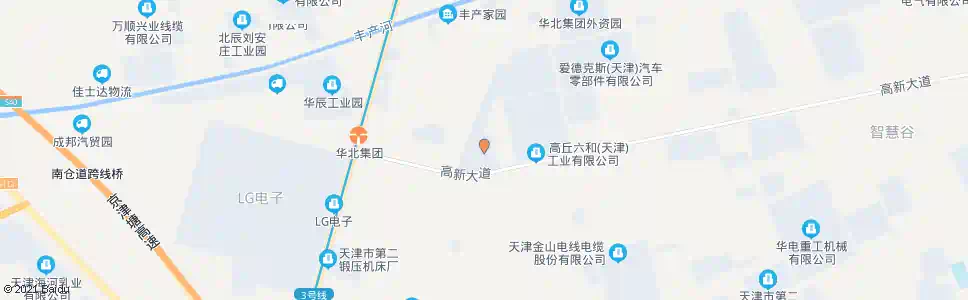 天津花香漫城_公交站地图_天津公交_妙搜公交查询2025