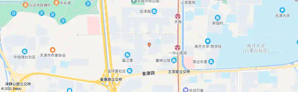 天津澄江路公交站_公交站地图_天津公交_妙搜公交查询2025