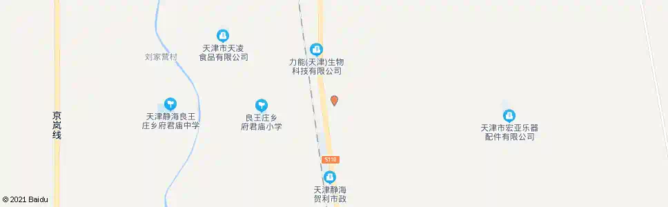 天津十里堡_公交站地图_天津公交_妙搜公交查询2025