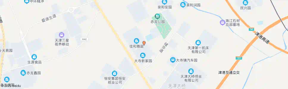 天津佳和康庭_公交站地图_天津公交_妙搜公交查询2025