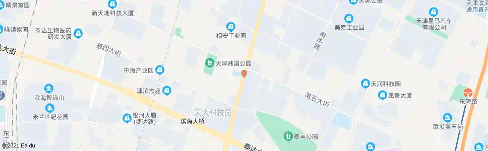 天津第五大街_公交站地图_天津公交_妙搜公交查询2025