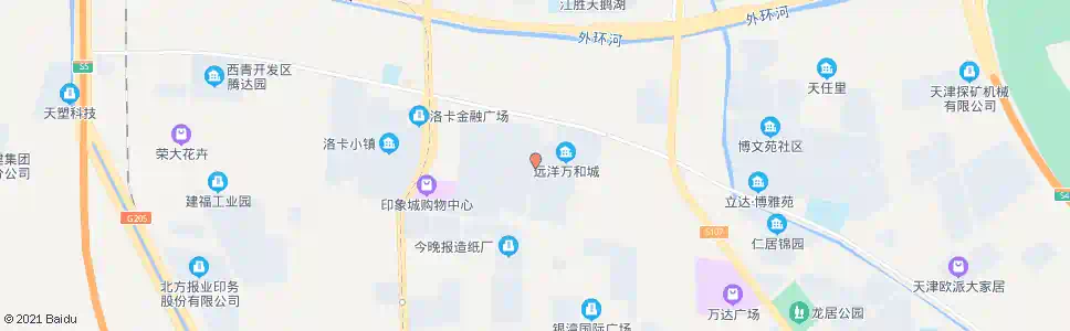 天津梅江康城东门_公交站地图_天津公交_妙搜公交查询2025