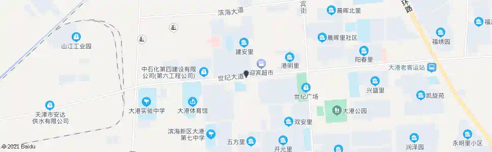 天津四化建_公交站地图_天津公交_妙搜公交查询2025