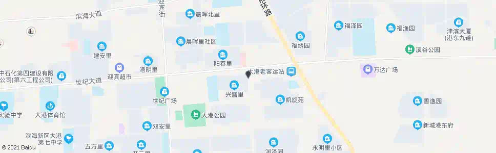 天津大港财政局_公交站地图_天津公交_妙搜公交查询2025