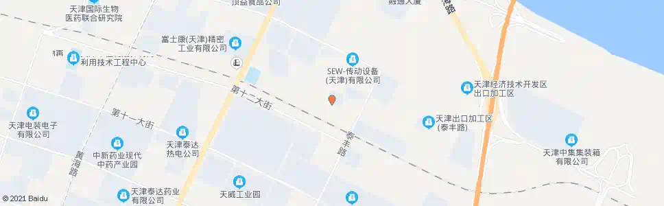 天津美克天美公寓_公交站地图_天津公交_妙搜公交查询2025