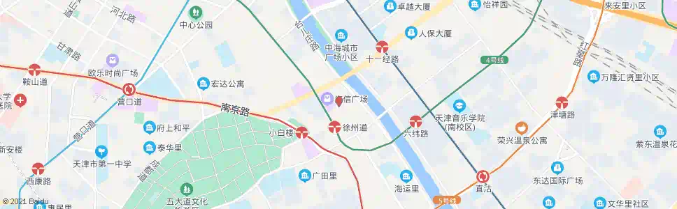 天津曲阜道_公交站地图_天津公交_妙搜公交查询2025